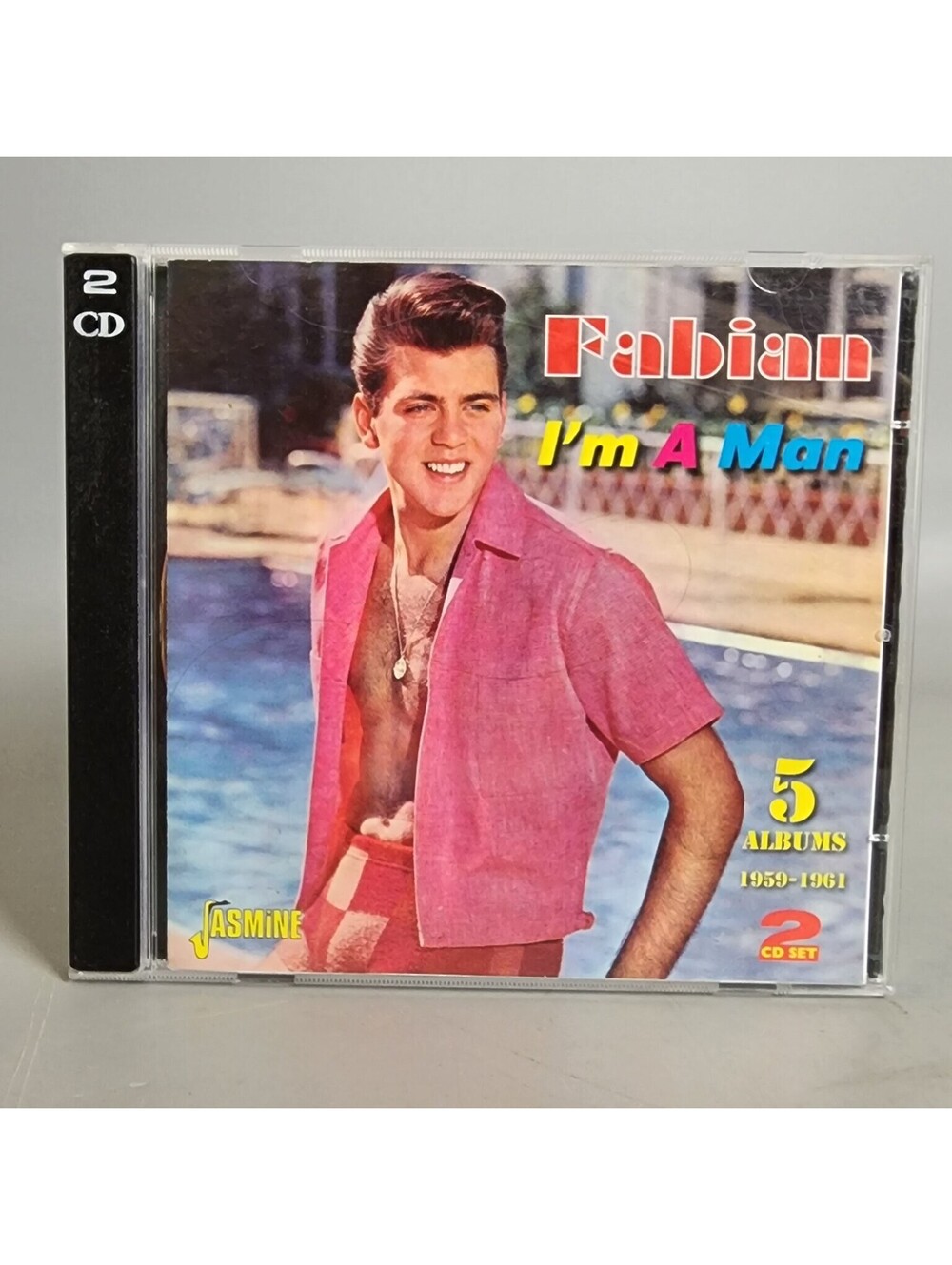 Fabian - I'm A Man (5 Albums 1959-1961) 2 CD Set JASCD 264 Jasmine Records